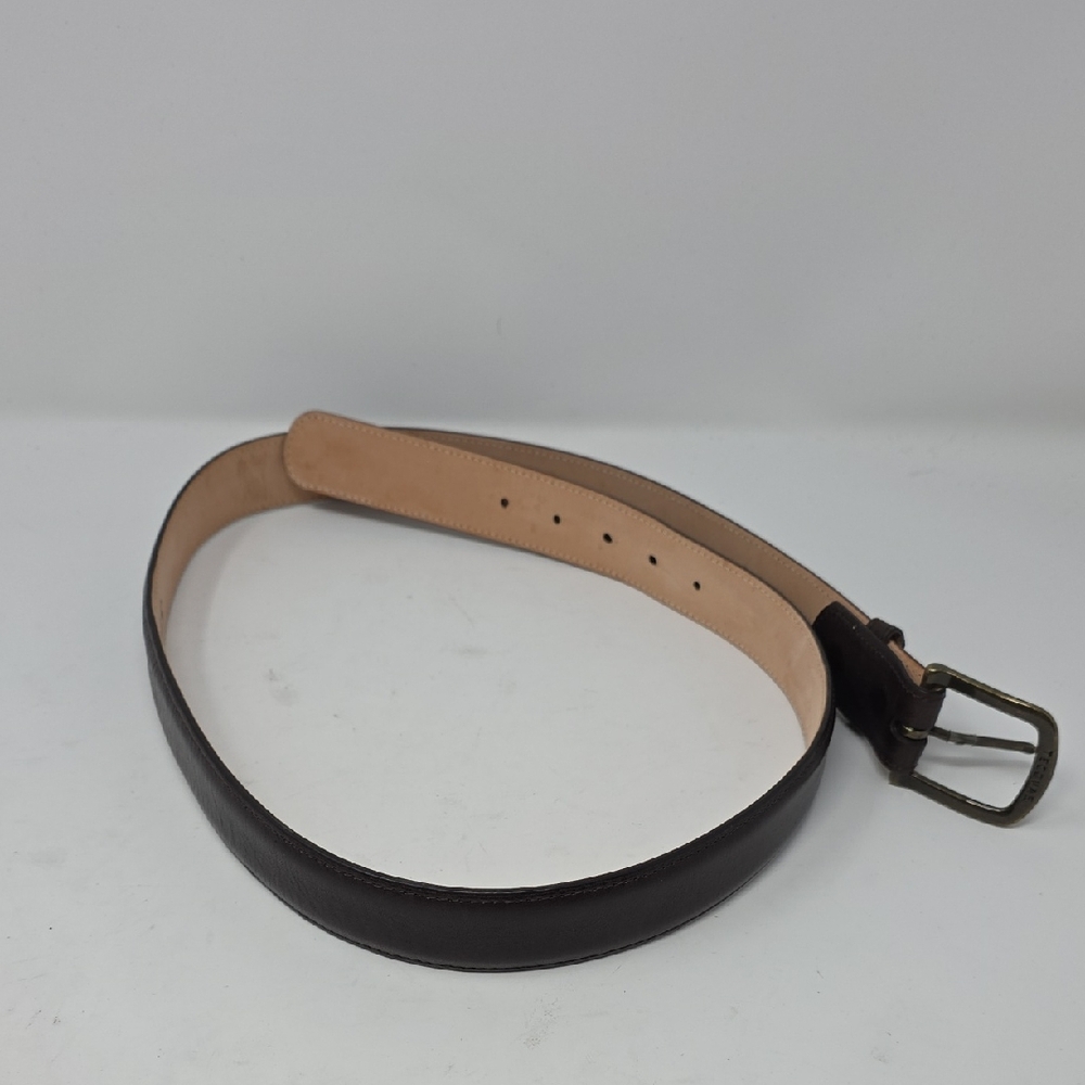 Tecovas Genuine Bovine  Dark Brown Leather Belt Men's Size 40 - Picture 2 of 5